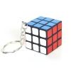 3CM Rubik's Cube keychain, keychain ring, Intelligence Rubik's Cube keyring, craft student Rubik's Cube pendant, gift wholesale Rubik's Cube details Picture